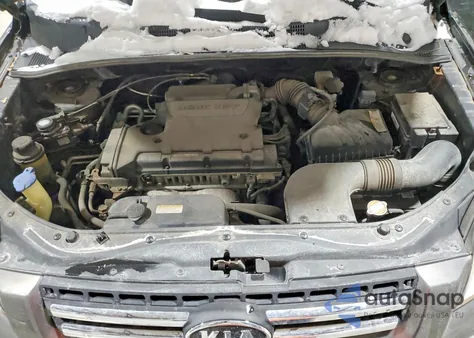 2008 Kia Sportage Lx z USA, uszkodzony, nr VIN KNDJF724087475646